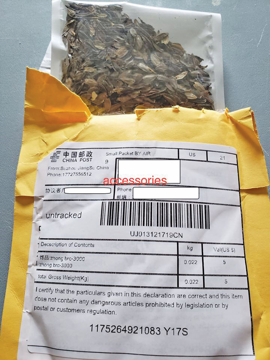 Mysterious Seeds From China Should Be Turned Over To Department Of Ag   20200805 094918 FR China Seeds 